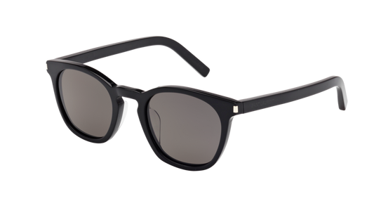 Saint Laurent Sunglass Unisex Black Black Smoke