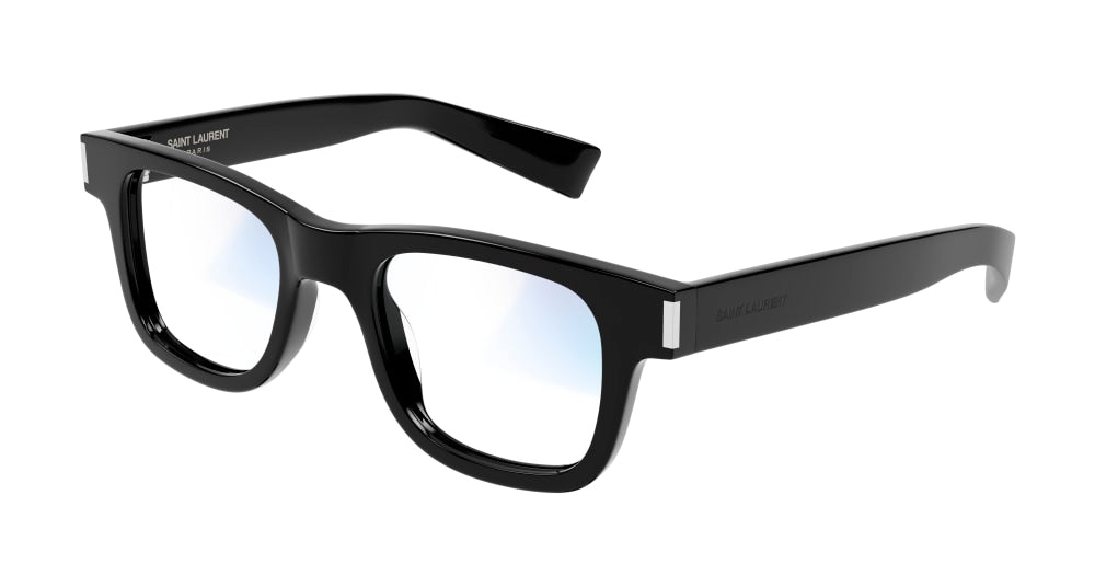 Saint Laurent Sunglass Unisex Black Black Transparent