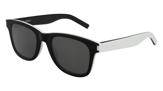 Saint Laurent Sunglass Unisex Black White Grey