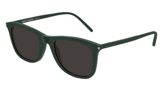 Saint Laurent Sunglass Unisex Green Green Black