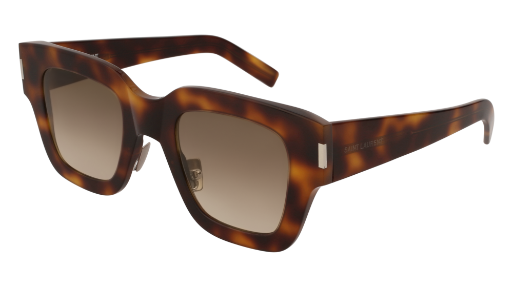 Saint Laurent Sunglass Unisex Havana Havana Brown