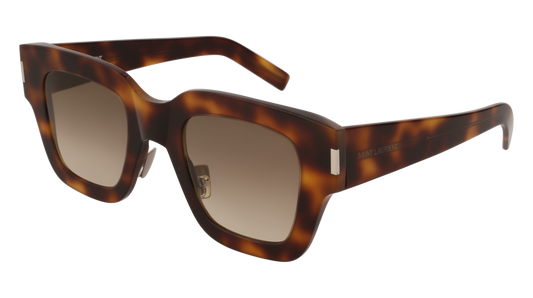 Saint Laurent Sunglass Unisex Havana Havana Brown