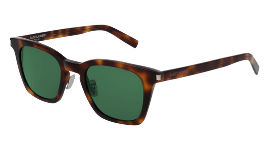 Saint Laurent Sunglass Unisex Havana Havana Green