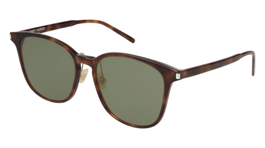 Saint Laurent Sunglass Unisex Havana Havana Green