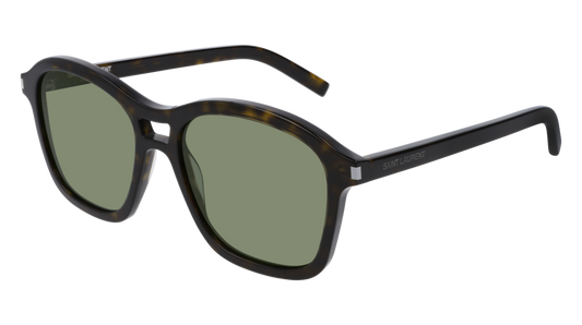 Saint Laurent Sunglass Unisex Havana Havana Green