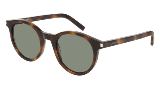 Saint Laurent Sunglass Unisex Havana Havana Green