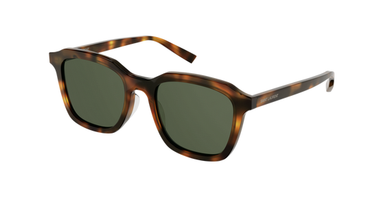 Saint Laurent Sunglass Unisex Havana Havana Green