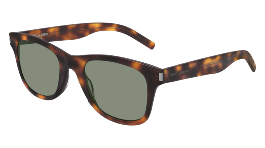 Saint Laurent Sunglass Unisex Havana Havana Green