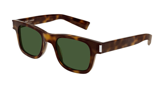 Saint Laurent Sunglass Unisex Havana Havana Green