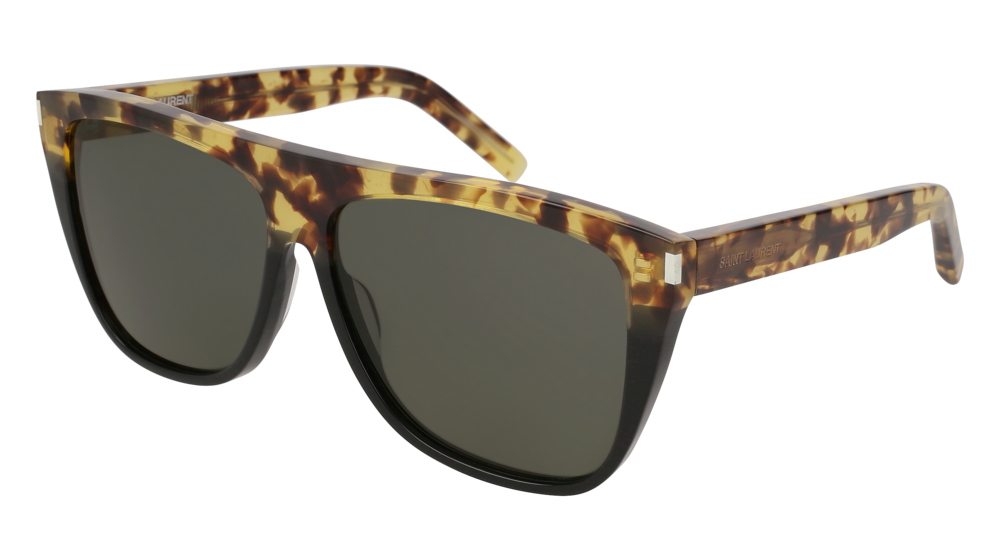 Saint Laurent Sunglass Unisex Havana Havana Grey