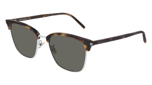 Saint Laurent Sunglass Unisex Havana Havana Grey