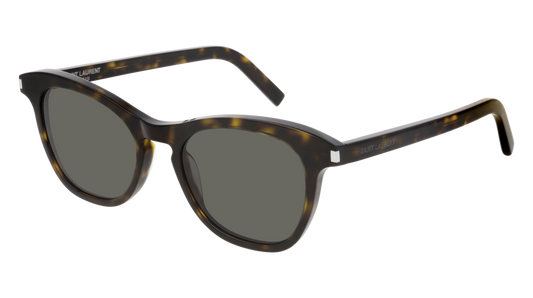 Saint Laurent Sunglass Unisex Havana Havana Grey