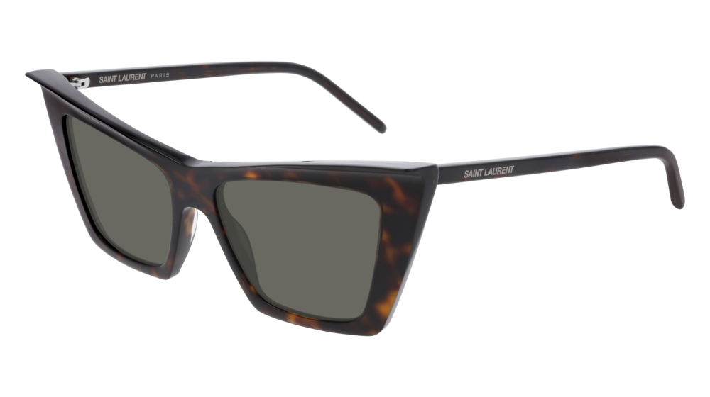 Saint Laurent Sunglass Unisex Havana Havana Grey