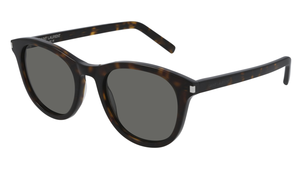 Saint Laurent Sunglass Unisex Havana Havana Grey