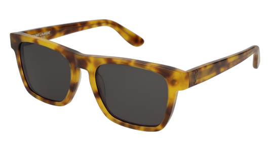 Saint Laurent Sunglass Unisex Havana Havana Grey