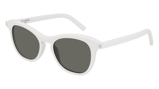 Saint Laurent Sunglass Unisex Ivory Ivory Grey