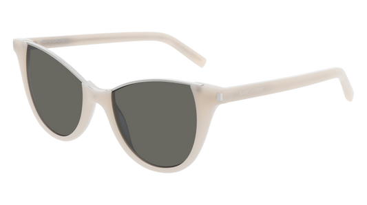 Saint Laurent Sunglass Unisex Ivory Ivory Grey