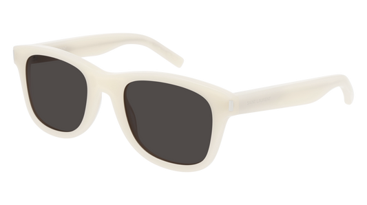 Saint Laurent Sunglass Unisex Ivory Ivory Grey