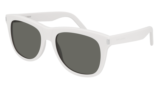 Saint Laurent Sunglass Unisex Ivory Ivory Grey