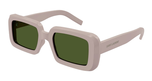 Saint Laurent Sunglass Unisex Nude Nude Green