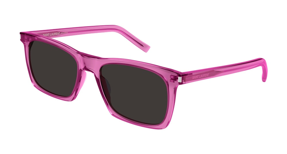 Saint Laurent Sunglass Unisex Pink Pink Black