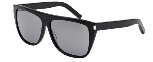 Saint Laurent Sunglass Unisex White Black Grey