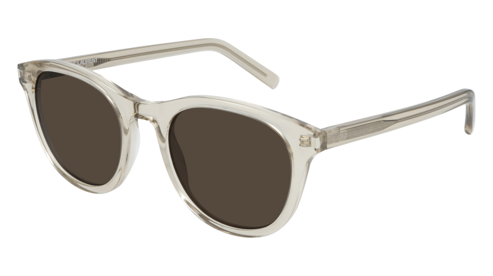 Saint Laurent Sunglass Unisex Yellow Yellow Brown