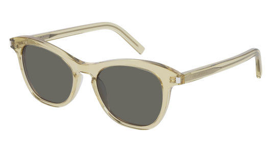 Saint Laurent Sunglass Unisex Yellow Yellow Grey