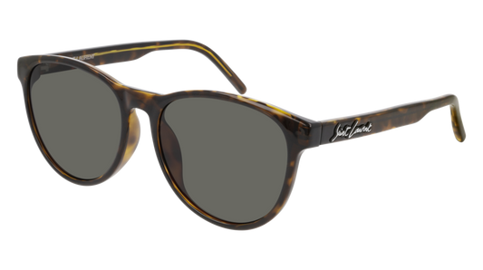 Saint Laurent Sunglass Unisex Havana Havana Grey