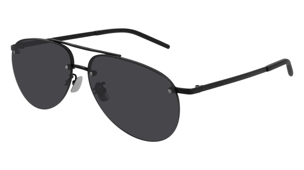 Saint Laurent Sunglass Unisex Black Black Black