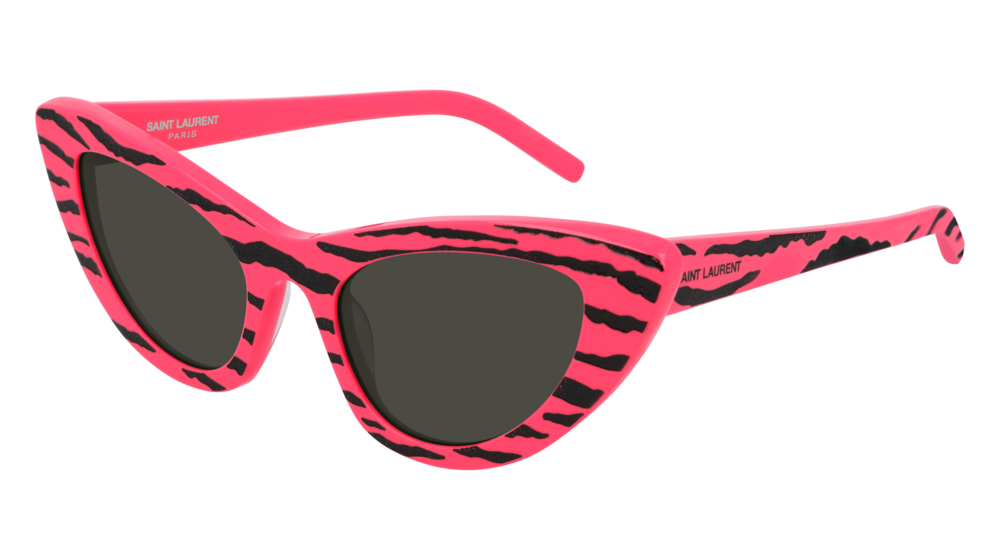 Saint Laurent Sunglass Woman Pink Pink Black