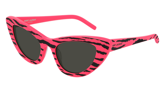 Saint Laurent Sunglass Woman Pink Pink Black