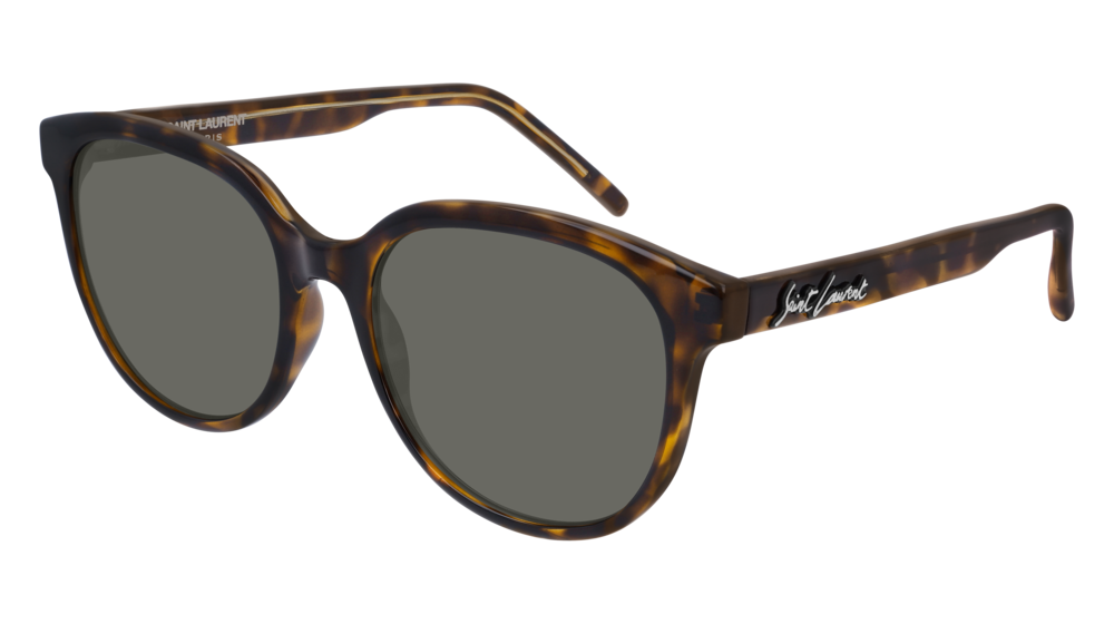 Saint Laurent Sunglass Woman Havana Havana Grey