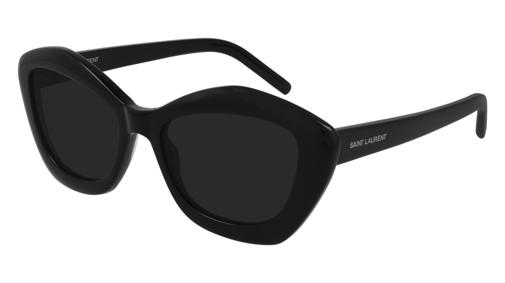 Saint Laurent Sunglass Woman Black Black Black