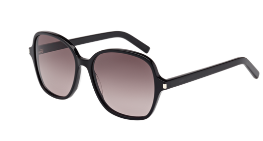 Saint Laurent Sunglass Woman Black Black Grey