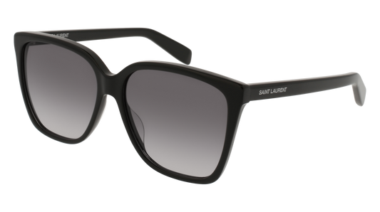 Saint Laurent Sunglass Woman Black Black Grey