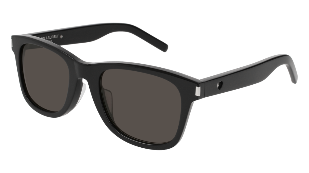 Saint Laurent Sunglass Woman Black Black Grey