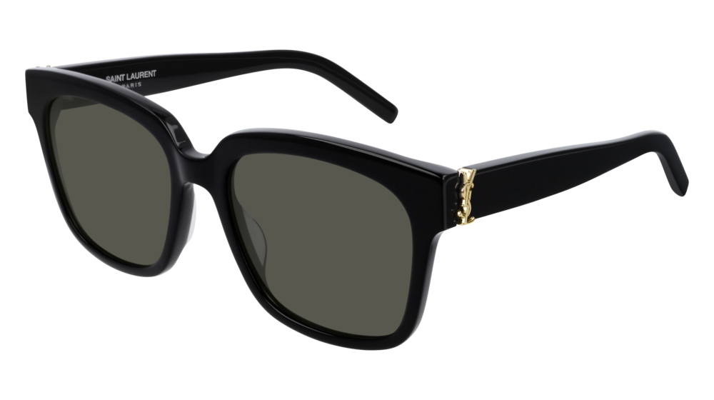 Saint Laurent Sunglass Woman Black Black Grey