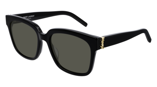 Saint Laurent Sunglass Woman Black Black Grey