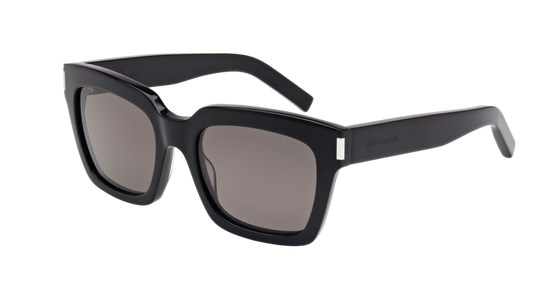 Saint Laurent Sunglass Woman Black Black Smoke