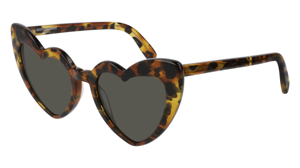 Saint Laurent Sunglass Woman Havana Havana Grey