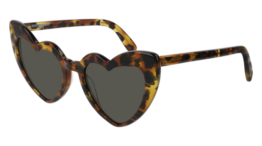 Saint Laurent Sunglass Woman Havana Havana Grey