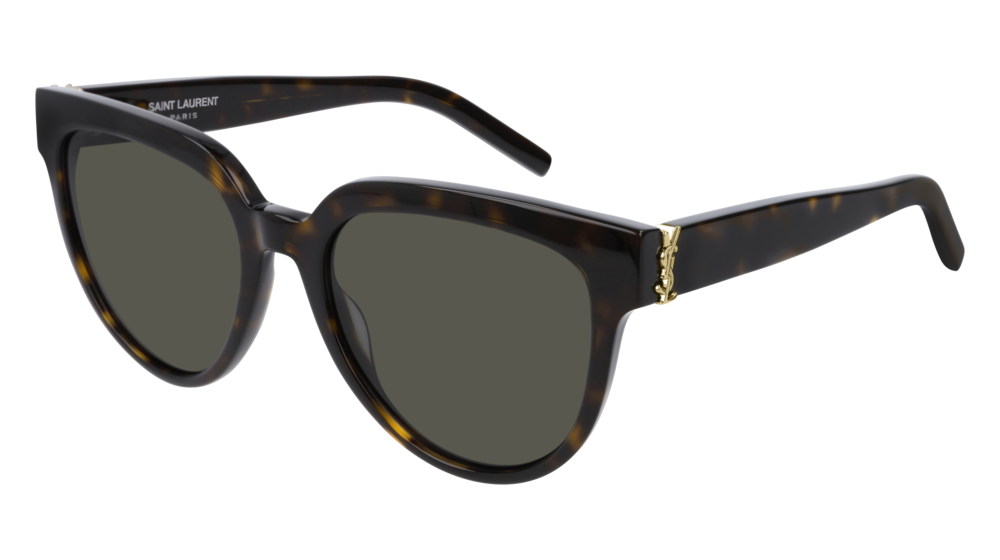 Saint Laurent Sunglass Woman Havana Havana Grey