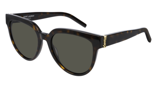 Saint Laurent Sunglass Woman Havana Havana Grey