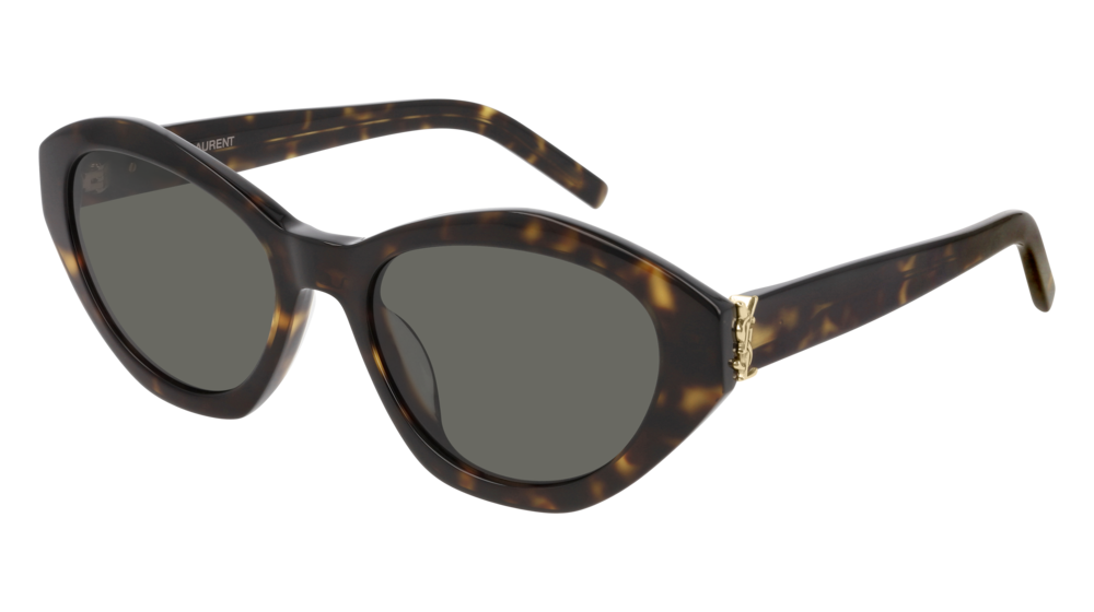 Saint Laurent Sunglass Woman Havana Havana Grey