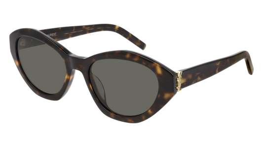 Saint Laurent Sunglass Woman Havana Havana Grey