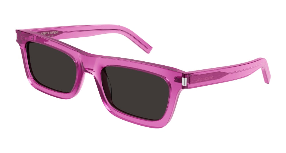 Saint Laurent Sunglass Woman Pink Pink Black