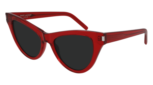 Saint Laurent Sunglass Woman Red Red Black