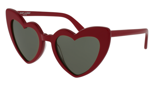 Saint Laurent Sunglass Woman Red Red Grey