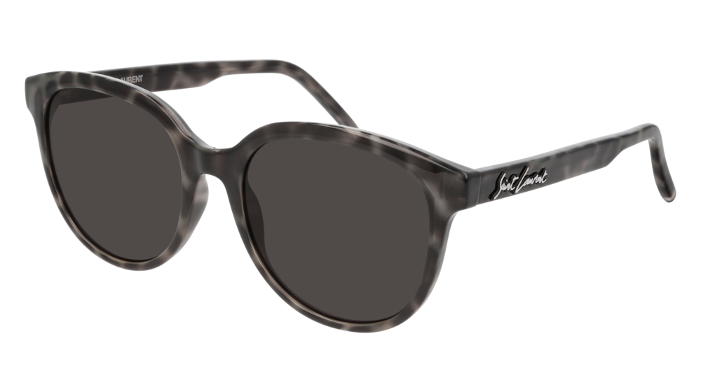 Saint Laurent Sunglass Woman Grey Grey Black